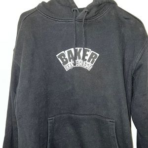 Baker skateboards black hoodie